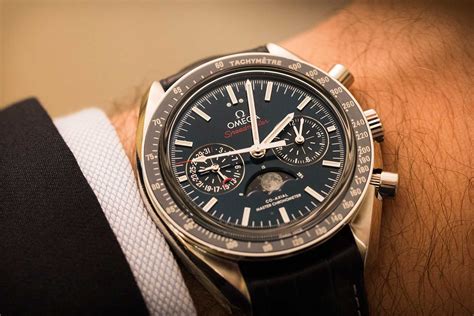 omega speedmaster with moonphase|omega speedmaster moonphase review.